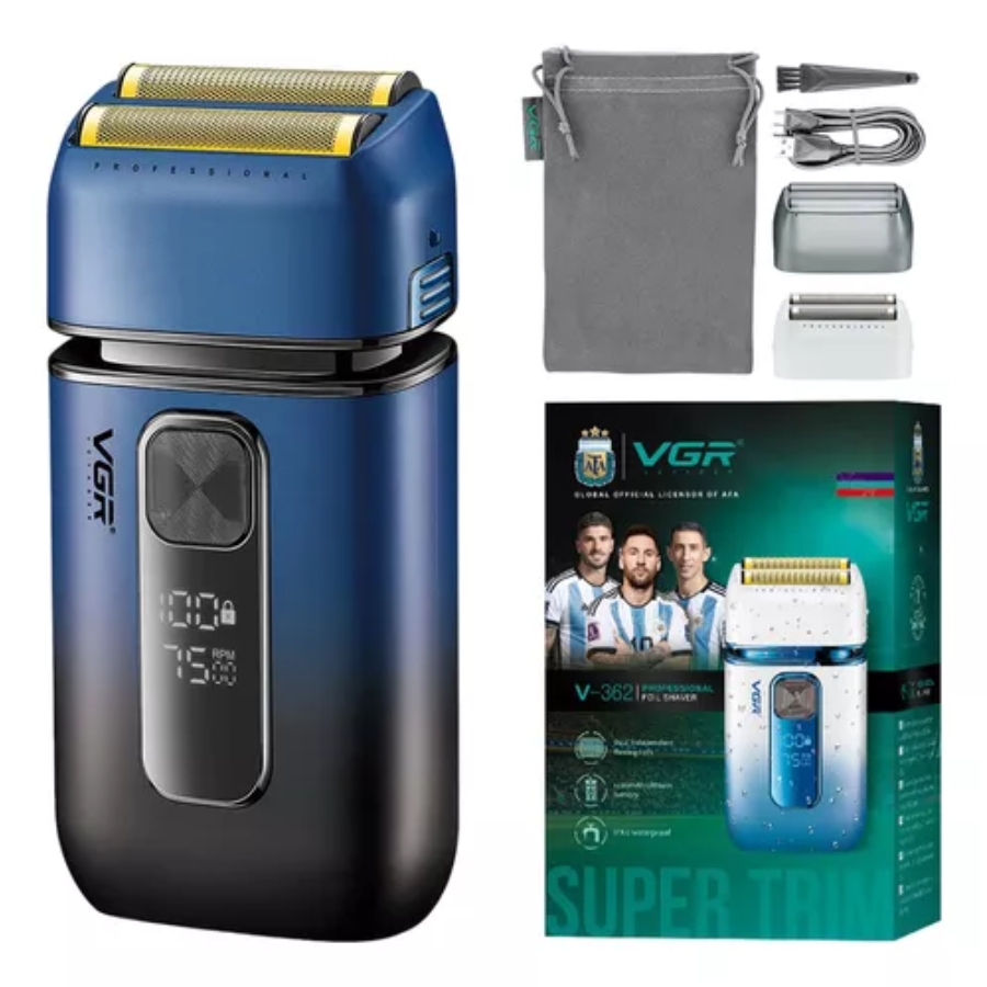 Afeitadora Eléctrica 2en1 Trimer Vgr 362